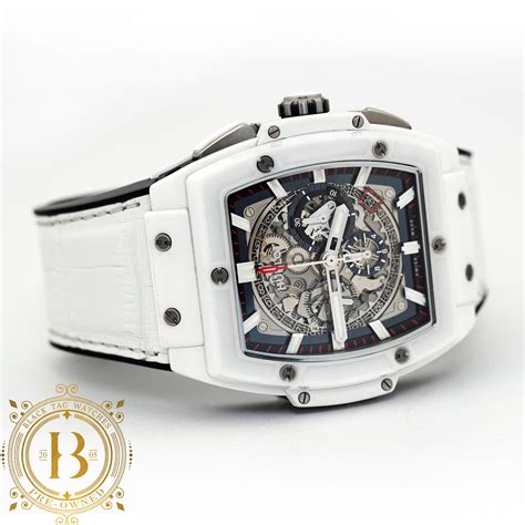 white hublot watches|hublot all black watch.